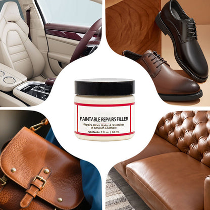 VelvetFix Leder Reparatie Kit — Direct een Glad en Indrukwekkend Leeroppervlak - 60ml