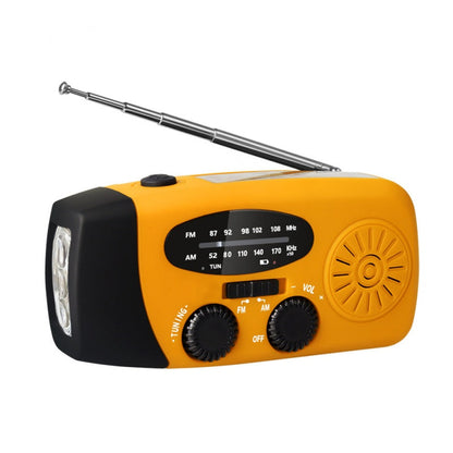 PulseGuard — Noodradio met Altijd Stroom | 50% KORTING