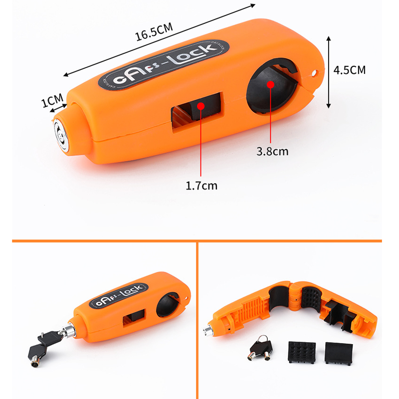 SafeLock — Slim Fietsslot  | 1+1 GRATIS