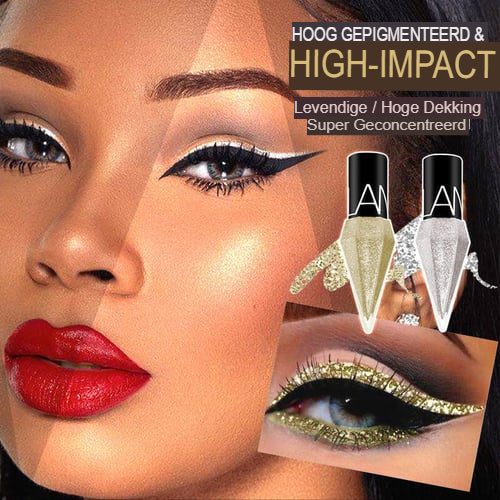 Vloeibare eyeliner met diamant