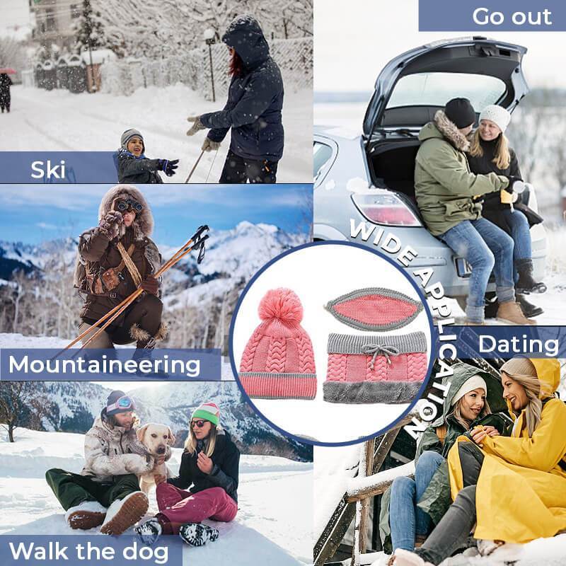 Sophia – 3-in-1 Winter Warmte Set met Pluche Comfort