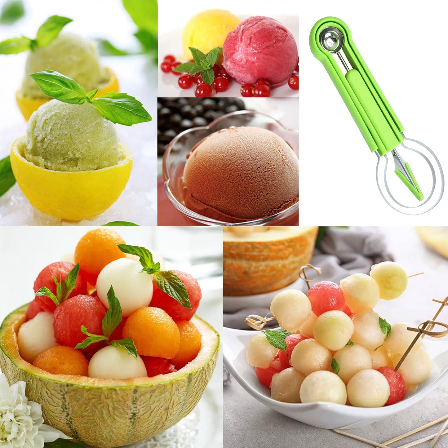 FruitMaster - 3-in-1 multifunctionele fruitsnijder | 1+2 GRATIS