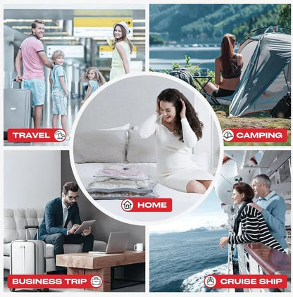 SpaceSavvy — Compressie Reisset | 50% KORTING