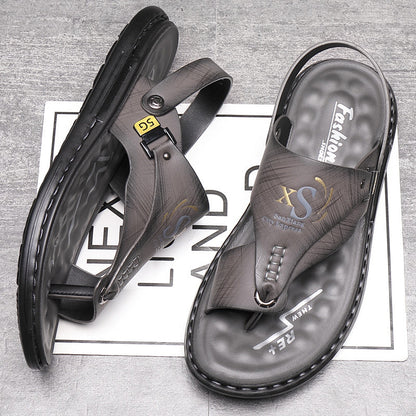 Kevin — Comfort Leren Slippers | 50% KORTING