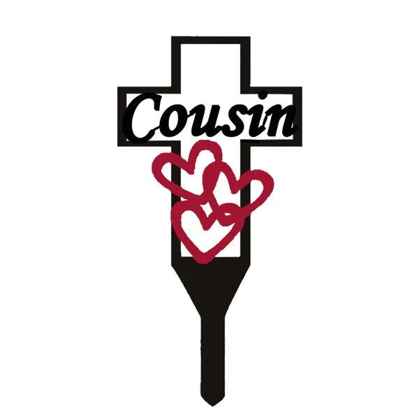 Variant image for Begraafplaatskruis - Duurzaam Herinneringssymbool voor Moeders met Roos-9