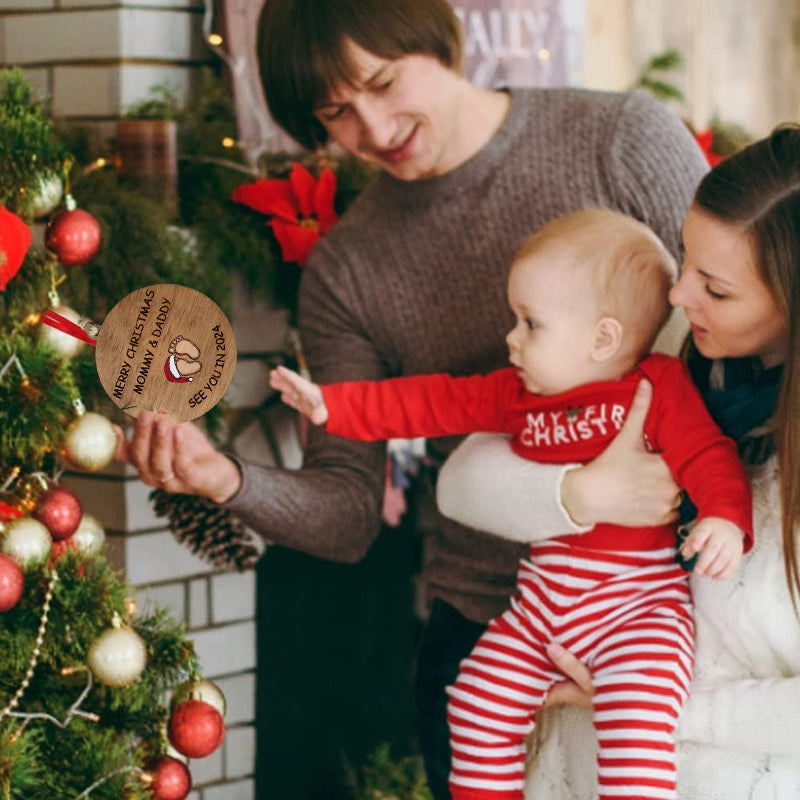 Tot ziens in 2024 kerstboomornament