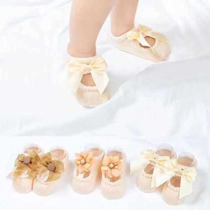 Dansvoetjes – Antislip Baby-Balletsokken met Extra Comfort voor Kleine Dansers