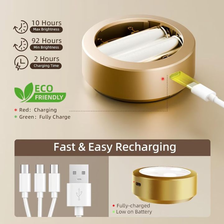 ArtGlow™ – Draadloze Dimbare LED-Lamp | 50% KORTING