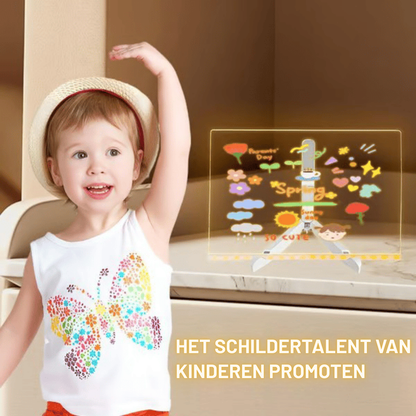 LumoCanvas – LED Creatief Schrijfbord | 50% KORTING