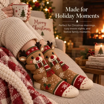 HugSocks — 3D Kerst Warme Sokken