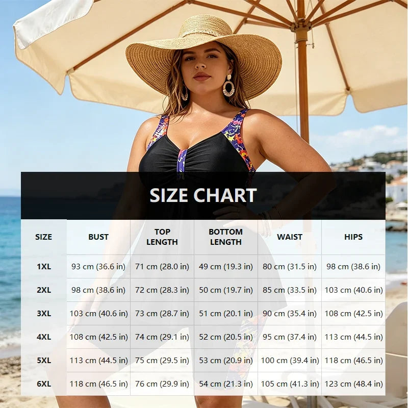 Jenna – Dames Shaping Tankini met Zeker Passend Model