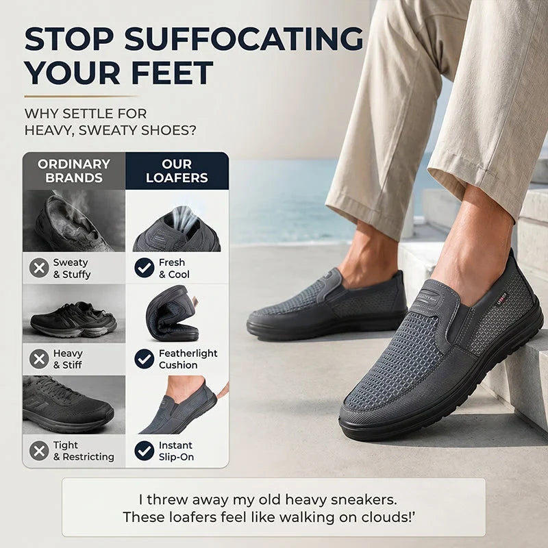 BreezeStep Mesh Schoenen – moeiteloze frisheid de hele dag lang