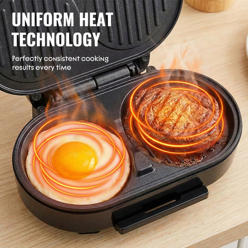 EmberGrill — Compacte ontbijtgrill | 50% KORTING