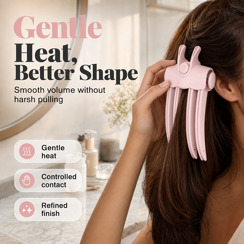 LuxeLift Verhit Haarclip — Directe Wortelboost