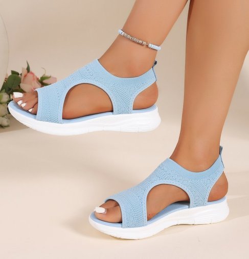 Luca — Ademend Sandalen met Brede Pasvorm en Wolkencomfort