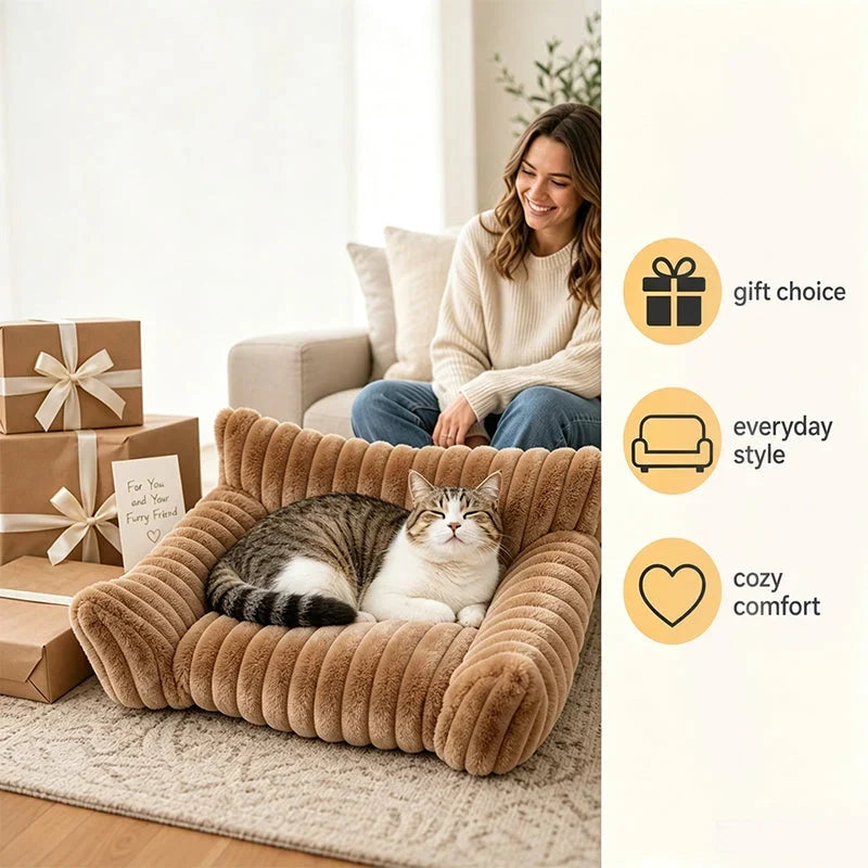 SnuggleNest Bed — Vredige Comfort voor Elke Dutje