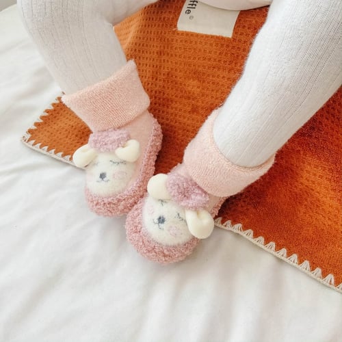 Ava – Babysokken van katoen met antislip en warmteregulatie