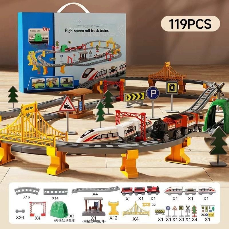 RailSpark – Elektrische Treinset | 50% KORTING