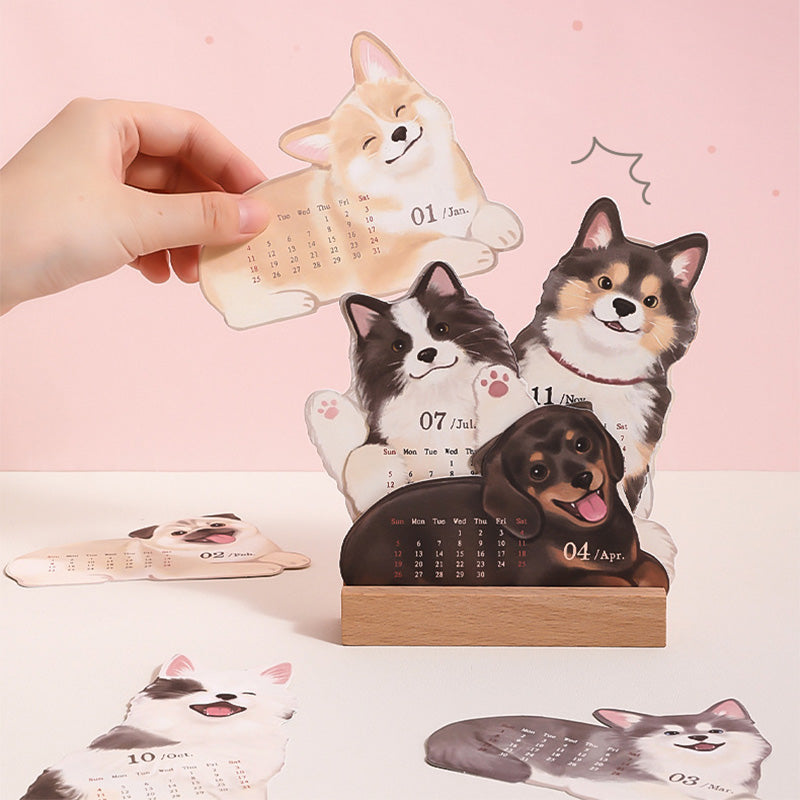 PawMuse – 3D Dierenkalender | 50% KORTING