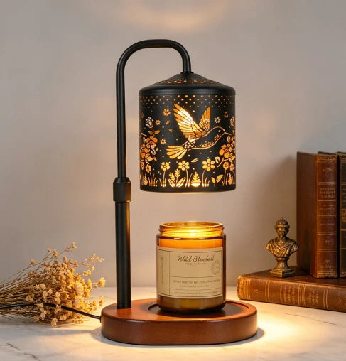 EmberLuxe Kaarsverwarmer — Sfeervol Licht, Kalmerende Geur