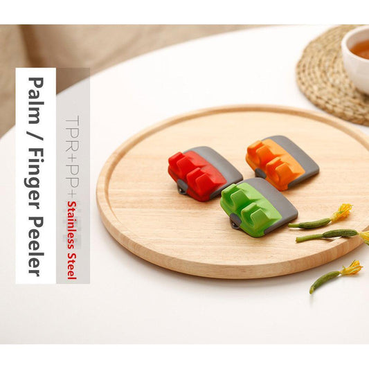 KitchenEase – Scherp vingerschilmesje | Set van 3