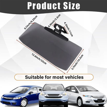 ClearView Drive – Anti-Glare Zonneklep | 50% KORTING