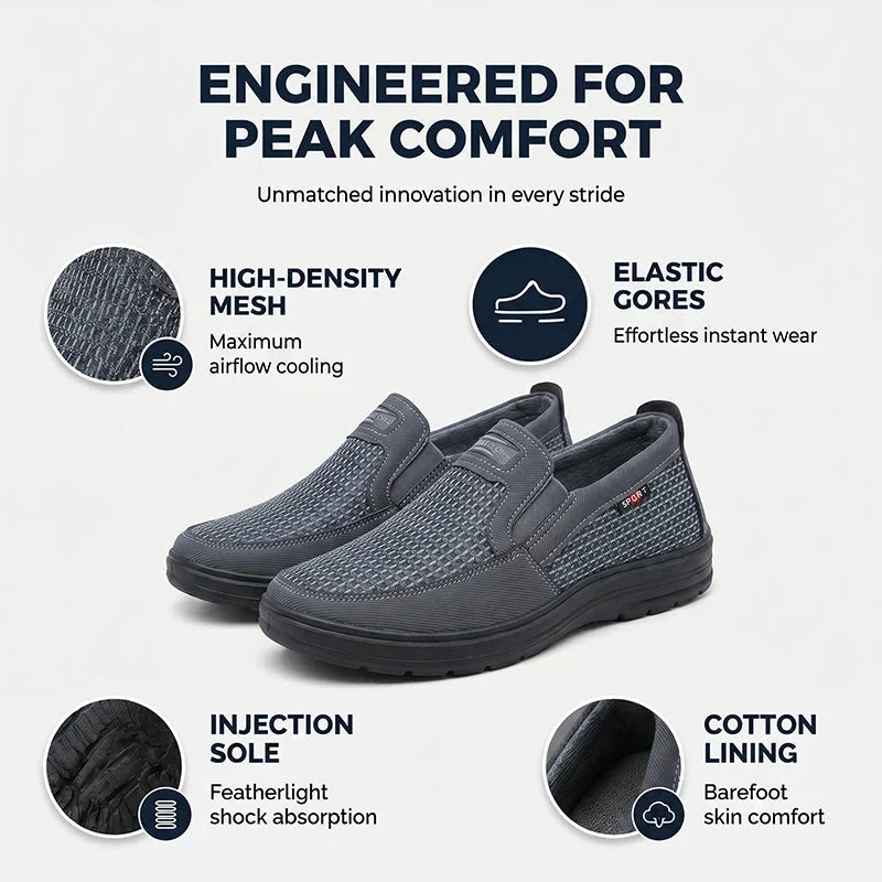 BreezeStep Mesh Schoenen – moeiteloze frisheid de hele dag lang