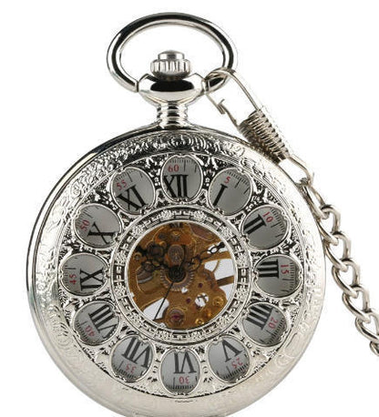 Mechanisch Zakhorloge met Spinnenwebpatroon — Bezit Tijdloze Gedurfdheid