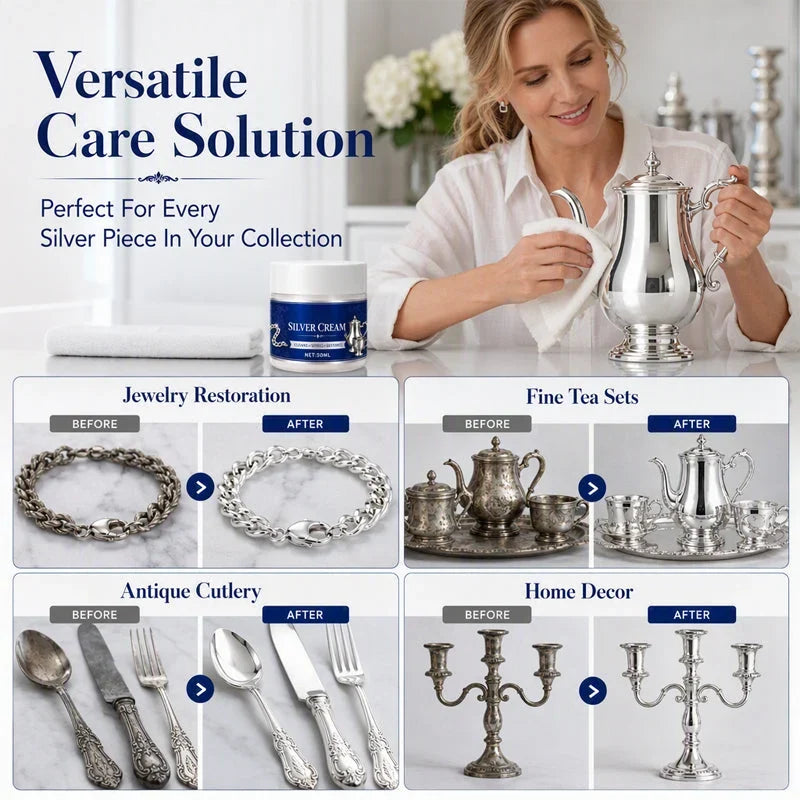 LumaLuxe Zilvercrème – Herstelde Stralende Glans