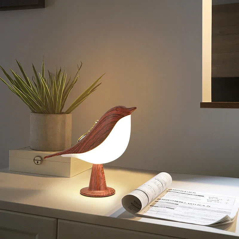 LuminaNest Touch Nachtlampje — Rustgevende Gloed, Directe Kalmering