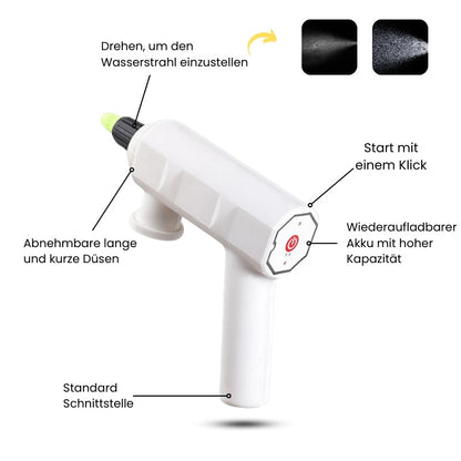 Elektrische oplaadbare USB-spuitkop | 50% KORTING