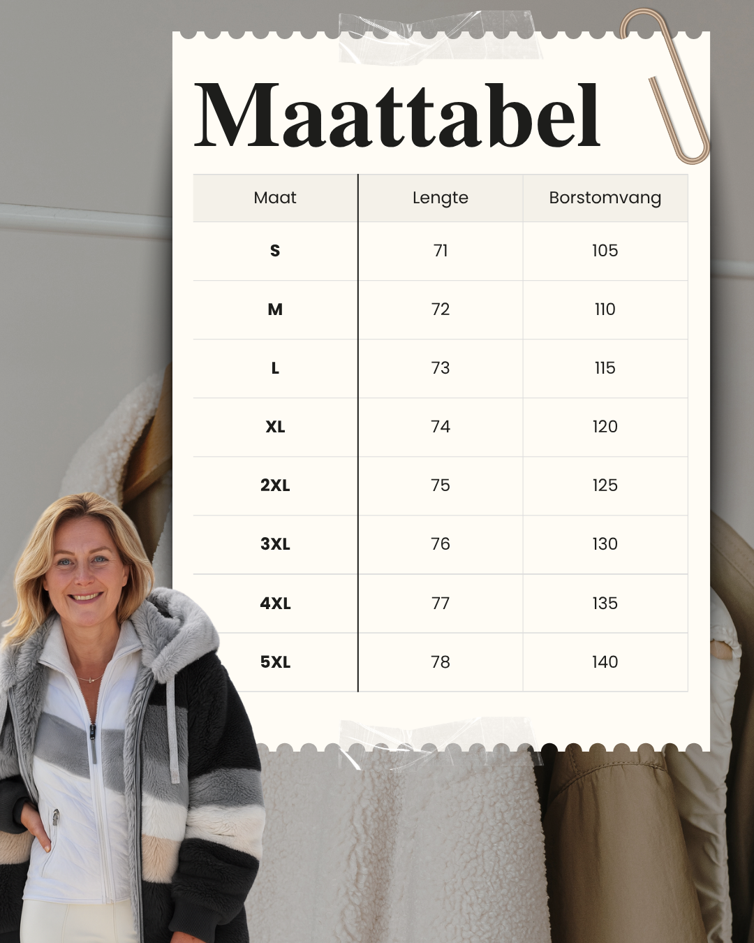 Amy – Luxe Jas met Comfort | 50% KORTING