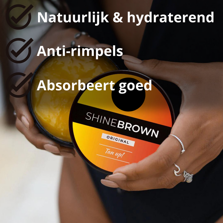 SunnyGlow -  Stralende Bruine Tint met Natuurlijke Hydratatie | 1+1 GRATIS