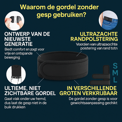 FlexiBelt - Onzichtbare riem met ultiem comfort en flexibiliteit | 1+1 GRATIS