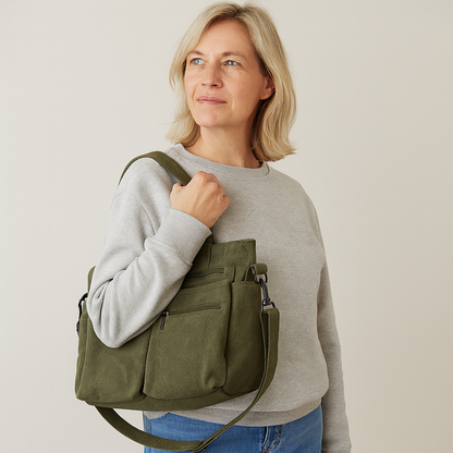 Cordura™ – Trendy Corduroy Tas met Ruimte | 50% KORTING