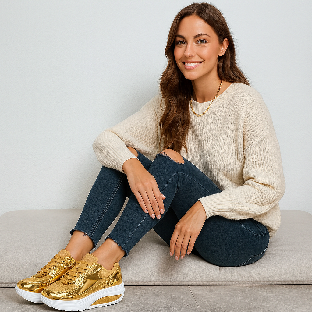 ShineStep™ – Comfortabele Sneakers met Glamourlook | 50% KORTING