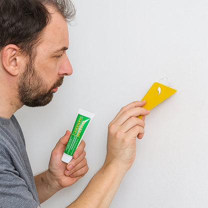 WallFix™ – Snelle Muurreparatie Zonder Gereedschap | 1+1 GRATIS