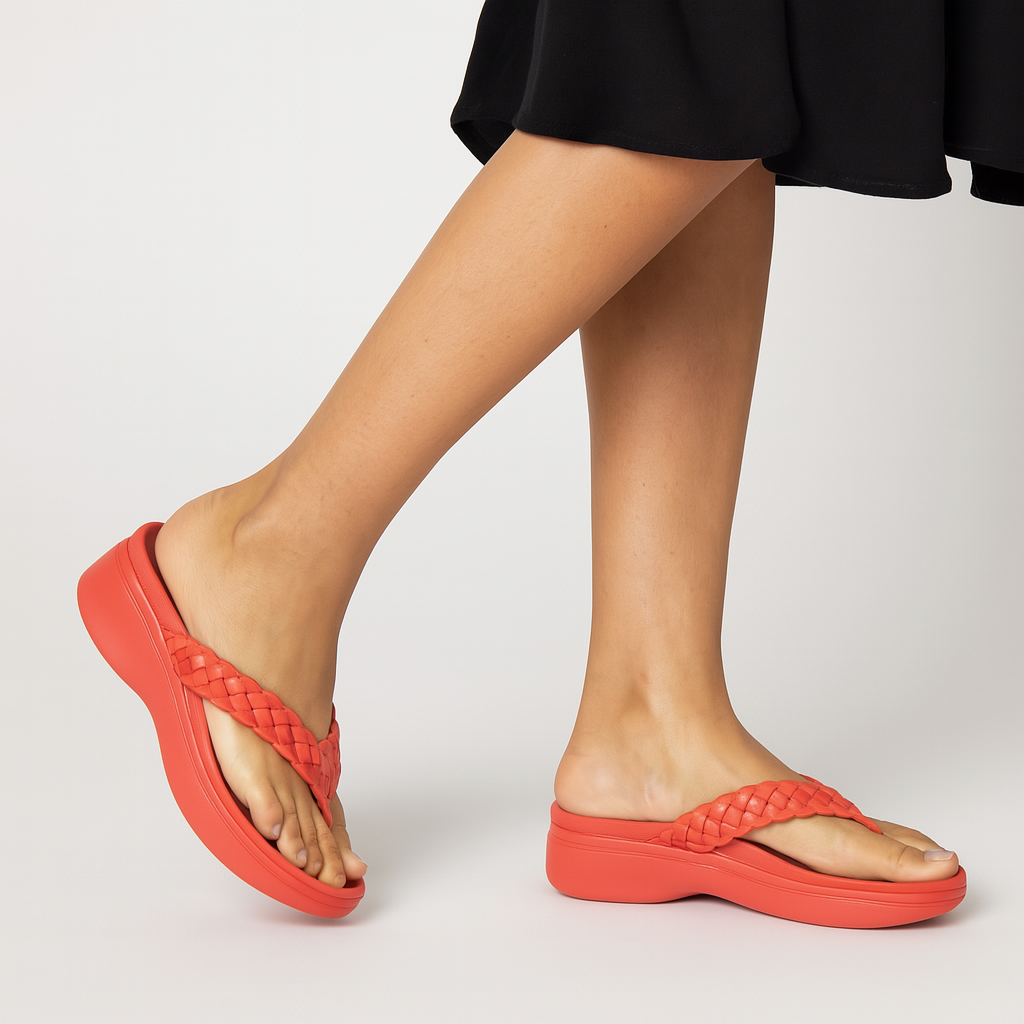 ZenWalk™ – Orthopedische Slippers met Verstelbare Ondersteuning | 50% KORTING