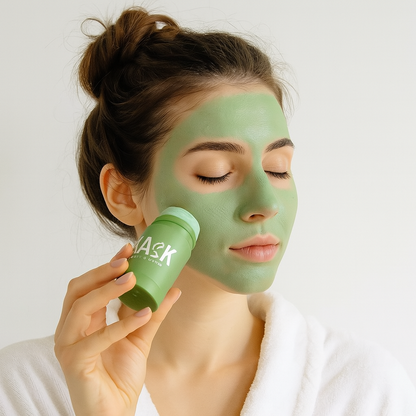 GlowTea™ – Groene Thee Masker voor Diepe Reiniging & Hydratatie | 1+1 GRATIS
