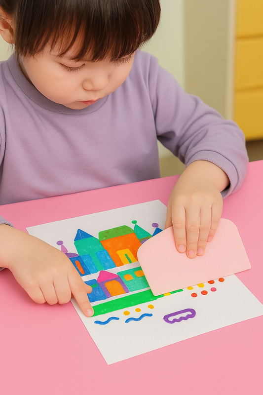 ColorSwipe™ – De Kliedervrije Kraskunstset die Creativiteit & Motoriek Speels Ontwikkelt | 50% KORTING