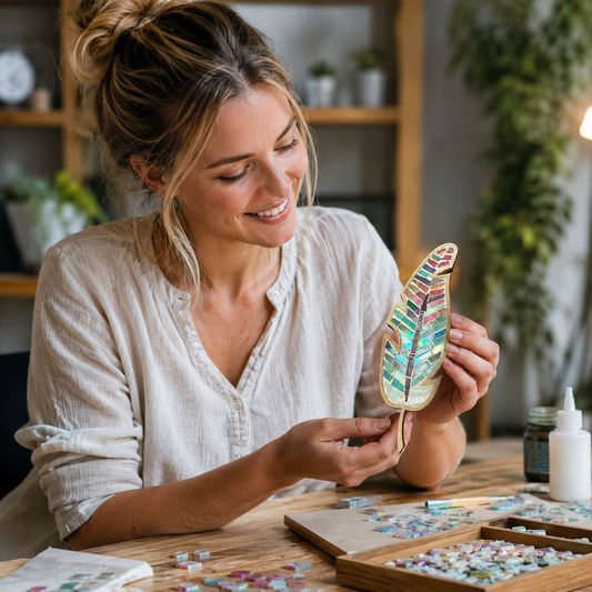 MozaïekMagie — DIY Mozaïekkunstpakket | 50% KORTING
