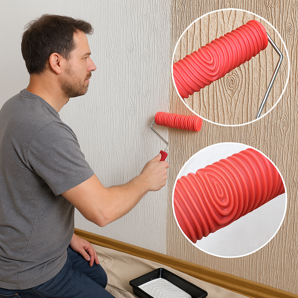 RollerPro - Verfroller voor muurdecoratie | 50% KORTING