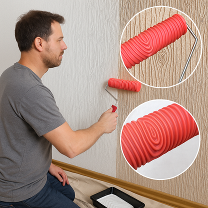 RollerPro - Verfroller voor muurdecoratie | 50% KORTING