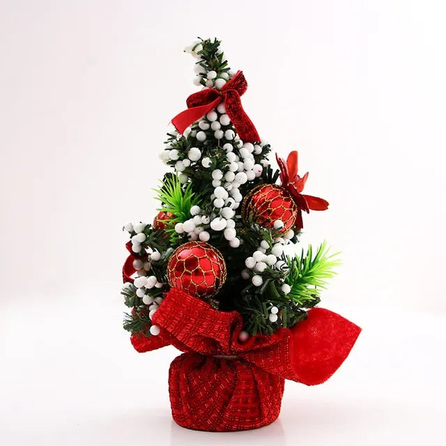 Kerstboom tafelversiering - Set van 3 | 50% KORTING