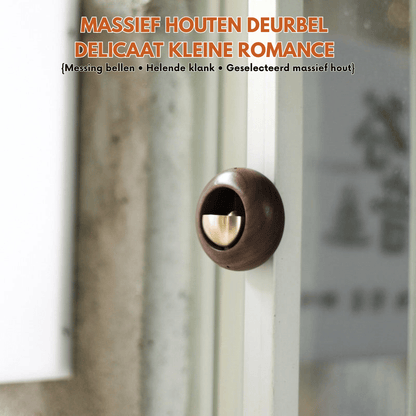 HarmoniKlang — Houten Deurbel | 1+1 GRATIS