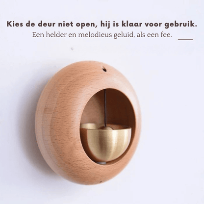 HarmoniKlang — Houten Deurbel | 1+1 GRATIS