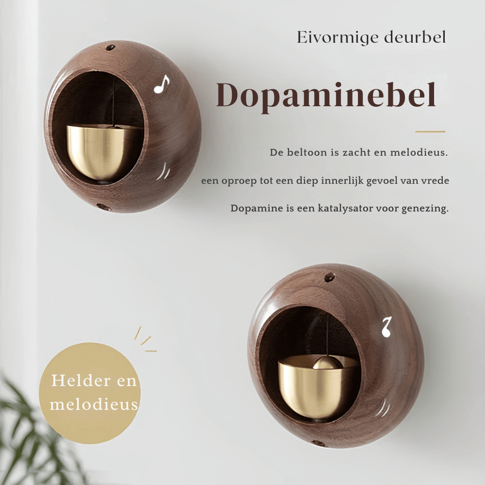 HarmoniKlang — Houten Deurbel | 1+1 GRATIS