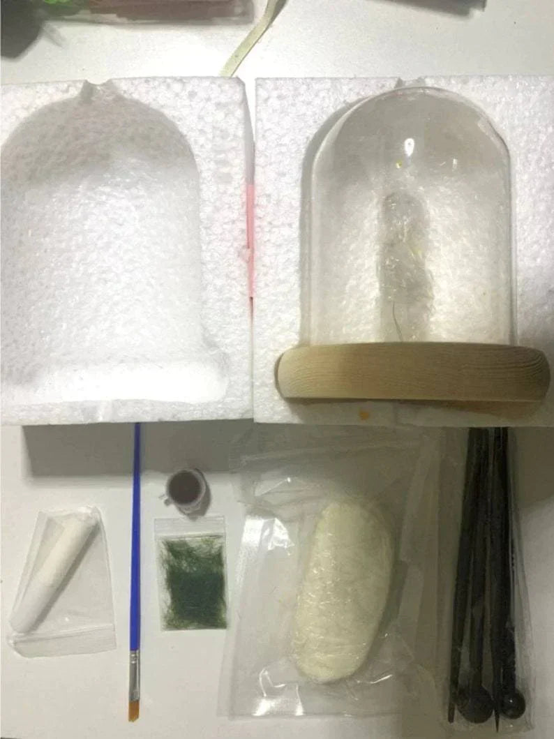 Betoverende DIY paddestoellamp voor thuisdecoratie