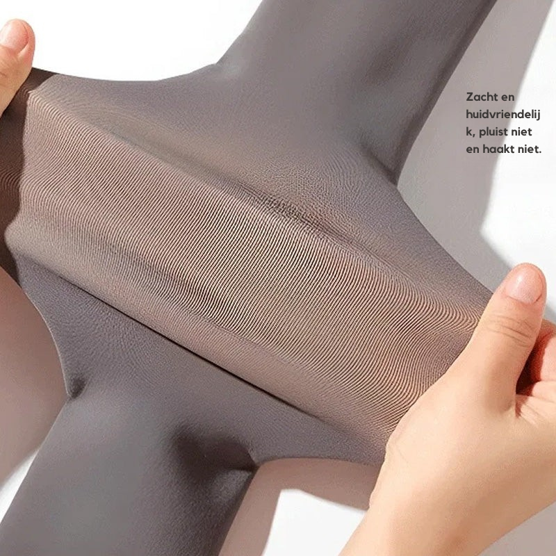Eleganvia – Winterpanty voor dames – Transparante look & extra warm | 1+1 GRATIS