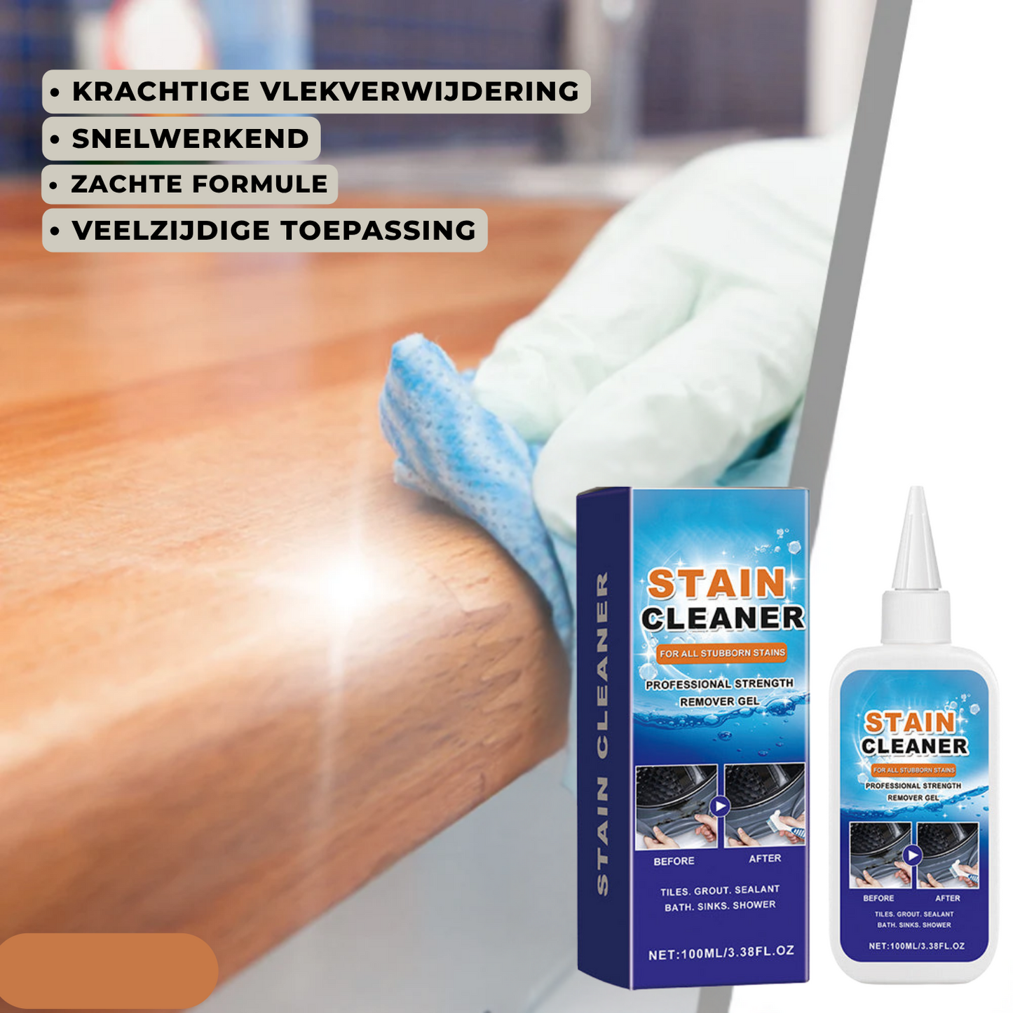 MoldAway™ Schimmelverwijderaar - Verwijdert schimmel effectief & volledig zonder schrobben | 1+1 GRATIS